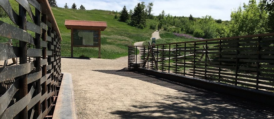 Bridge view of Peets Hill