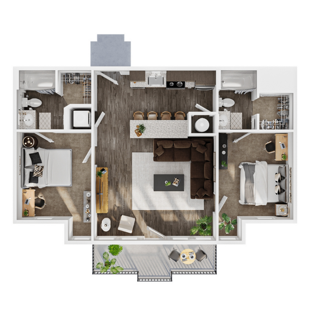 2BR/2BA – Hyalite